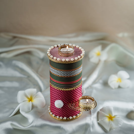 Deepstambha I Dark Pink | Kahihi Designs