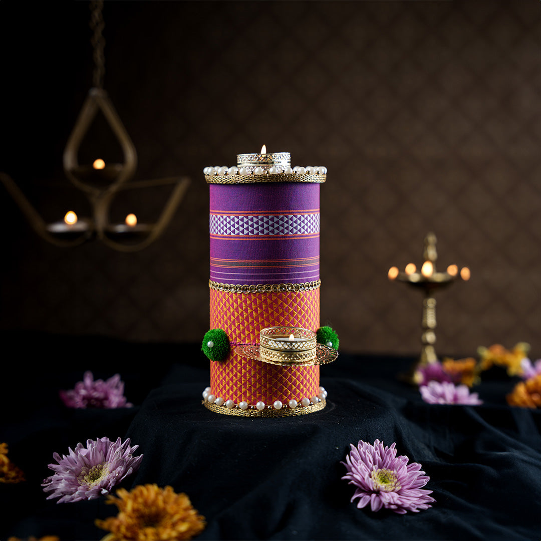 Deepstambha I Peach | Kahihi Designs