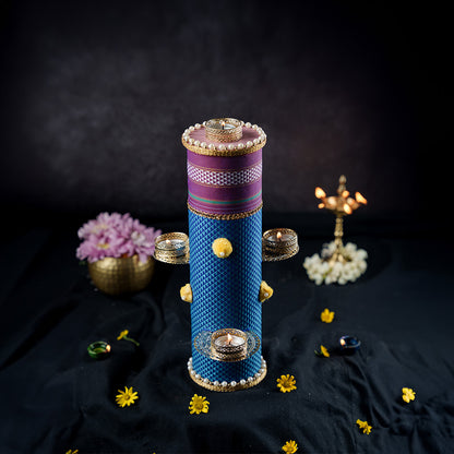 Deepstambha I Blue | Kahihi Designs