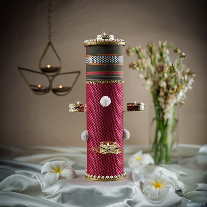 Deepstambha I Dark Pink | Kahihi Designs