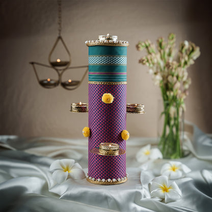 Deepstambha I Purple | Kahihi Designs