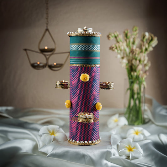 Deepstambha I Purple | Kahihi Designs