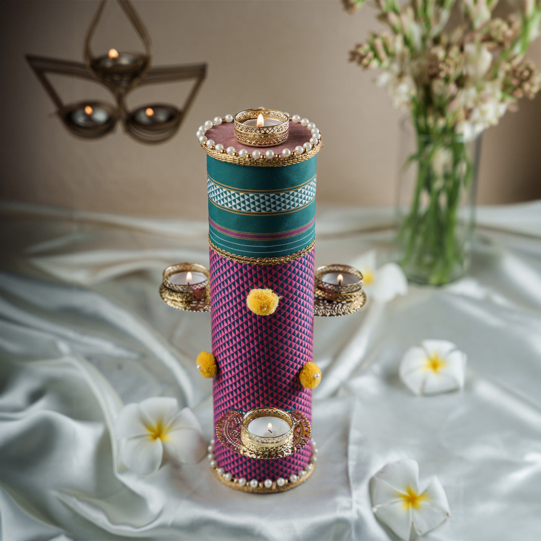 Deepstambha I Purple | Kahihi Designs