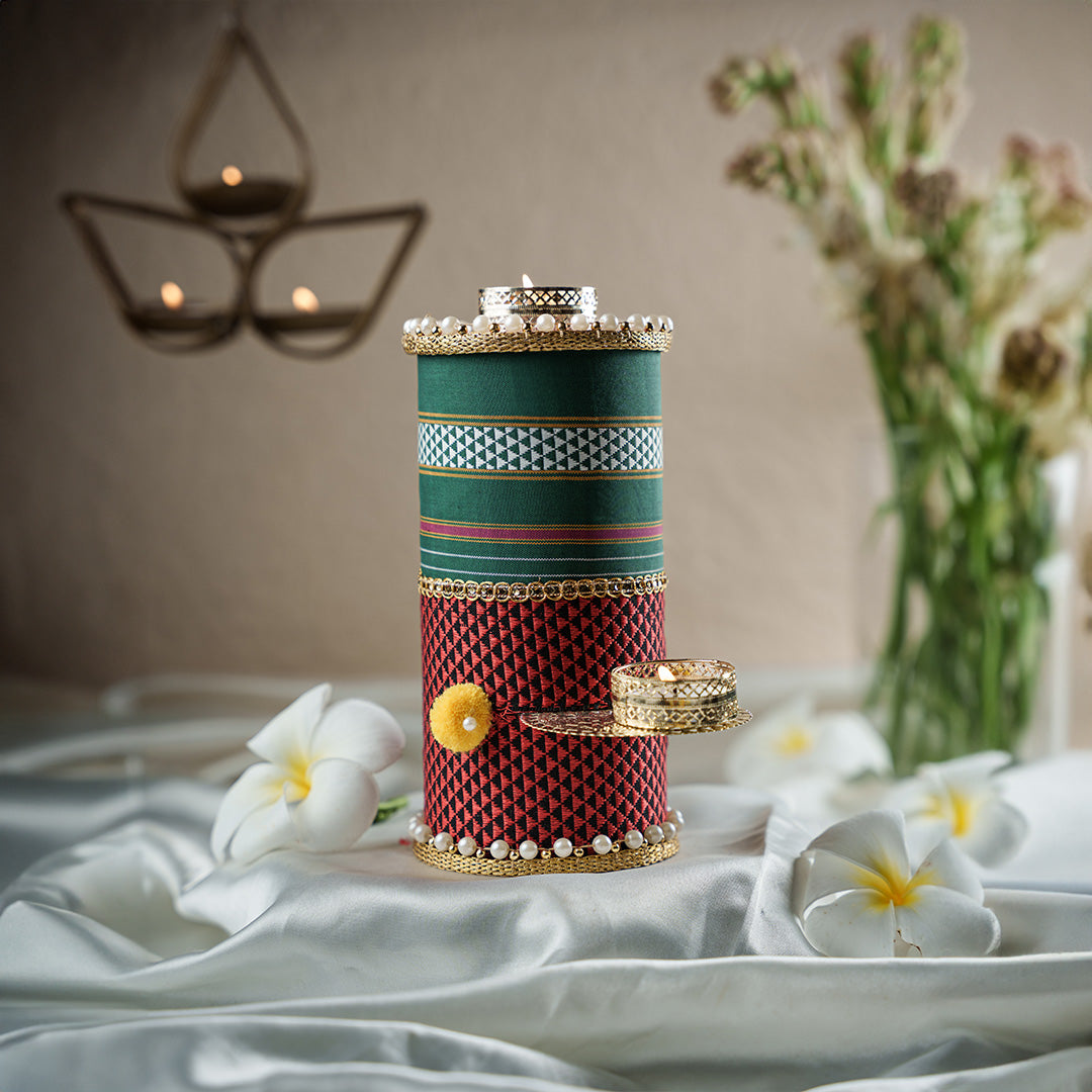 Deepstambha I Red | Kahihi Designs